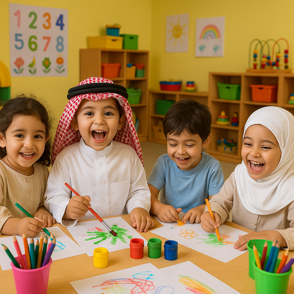 ورشة عمل للأطفال حول الرسم والتلوين